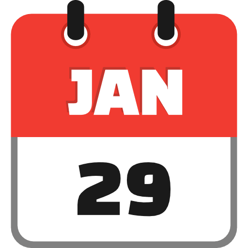 january 29 icon
